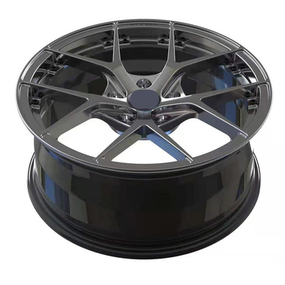 18x8 aluminum 5 spoke forged wheel rims set of 4, 5x120 depp 18 inch concave wheels fit for camaro